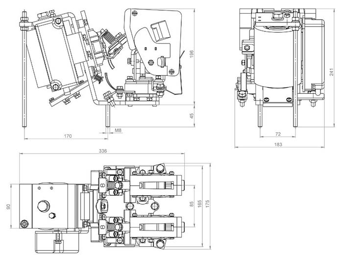 Контактор КТПВ 623 У3 160А Контактор КТПВ 623 У3 160А