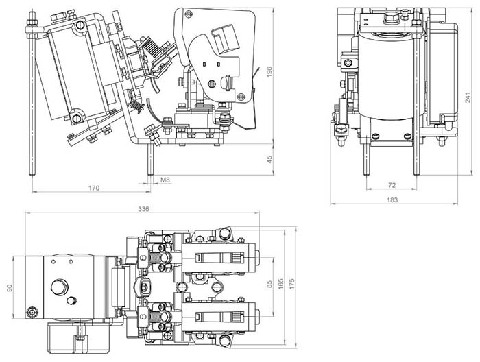 Контактор КТПВ 623 Т3 160А Контактор КТПВ 623 Т3 160А