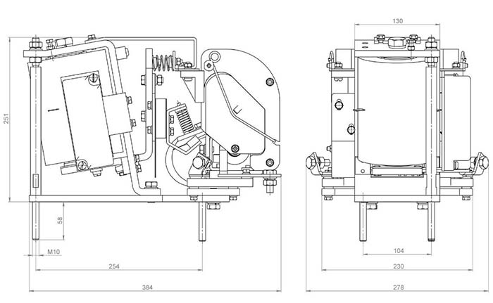 Контактор КТПВ-624 У3 250А Контактор КТПВ-624 У3 250А