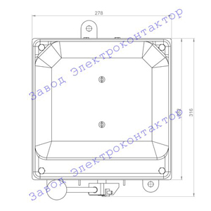 Внешний вид, габаритные, установочные и присоединительные размеры ККТ-68 Внешний вид, габаритные, установочные и присоединительные размеры ККТ-68