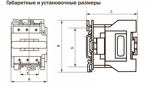габаритные и установочные размеры габаритные и установочные размеры