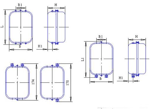 Габаритные и установочные размеры Габаритные и установочные размеры