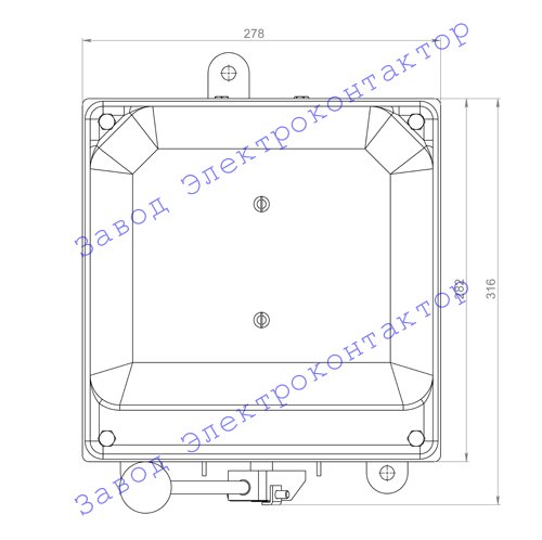 Внешний вид, габаритные, установочные и присоединительные размеры