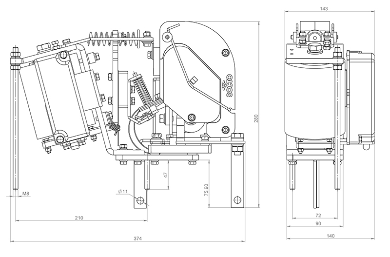Контактор КПВ 604 УХЛ3 250А Контактор КПВ 604 УХЛ3 250А