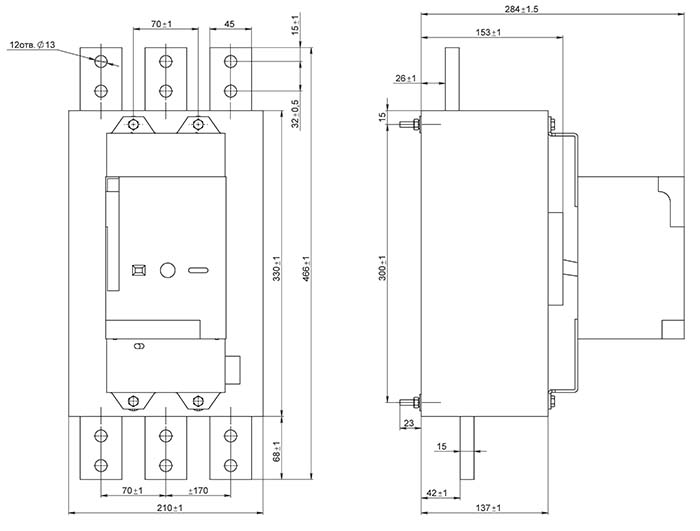 Габаритные размеры Габаритные размеры